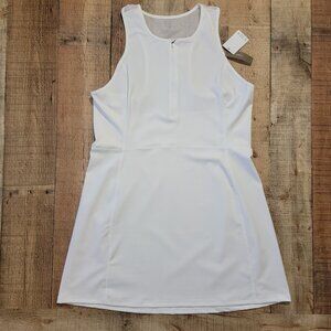 J. Crew White Racerback Athletic Tennis Dress XXL